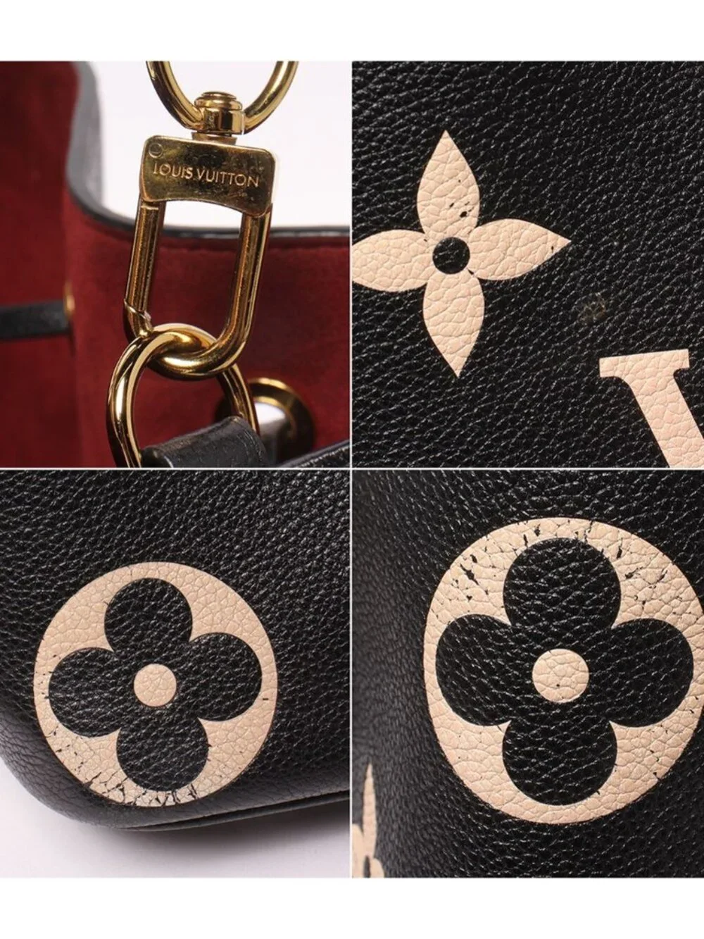 Louis Vuitton 2-Way Shoulder Bag Crossbody Neo Noe MM Monogram Empreinte